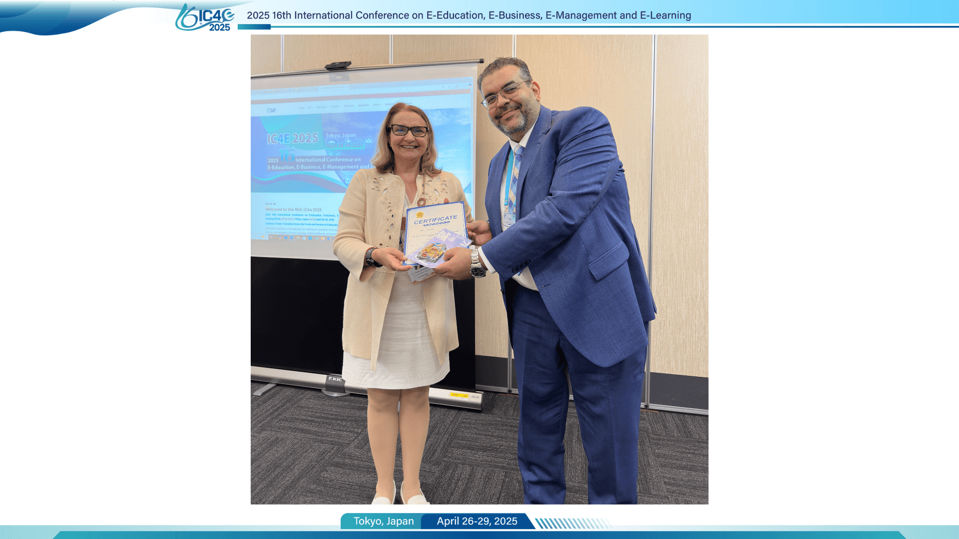 Best Presentation Award Winner - Onsite Session 11